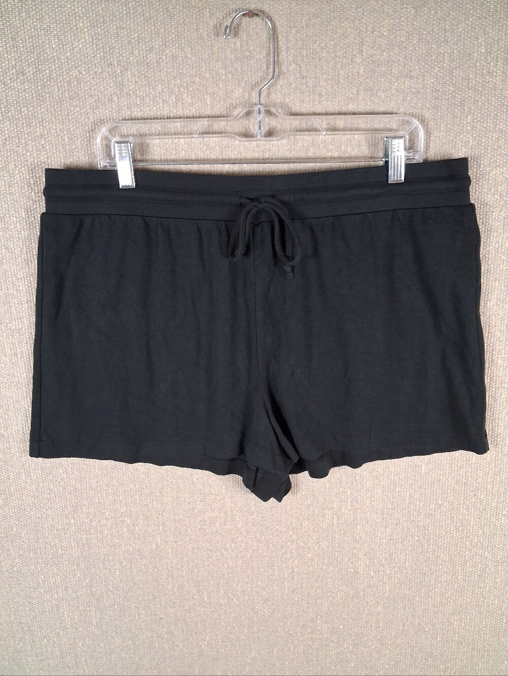 Madewell Shorts Size XL Black Mid Rise Pull On Pockets Casual Drawstring Lounge